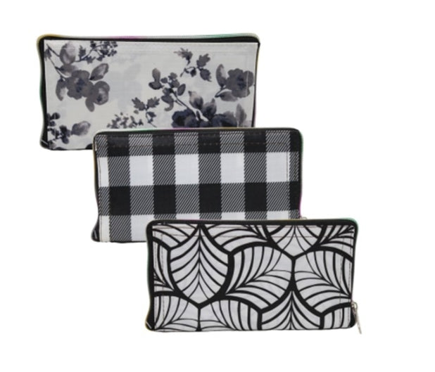 Folded Shopping Bag with Zip