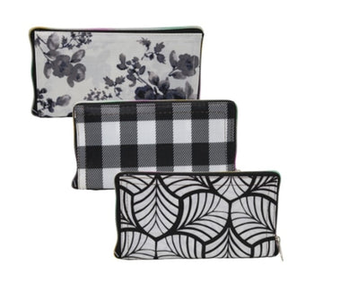 Folded Shopping Bag with Zip