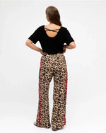 Leopard Contrast Pants from Label of Love