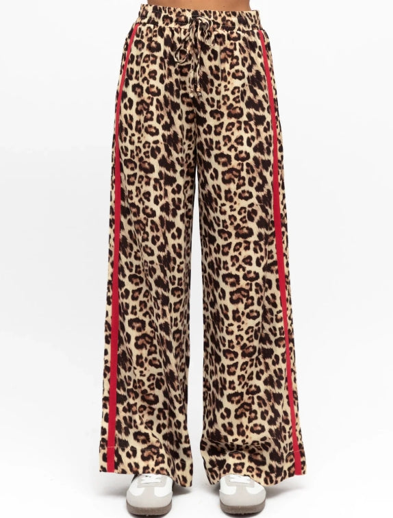 Leopard Contrast Pants from Label of Love