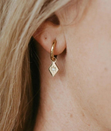 Angel Earrings from Stilen NZ - Gold