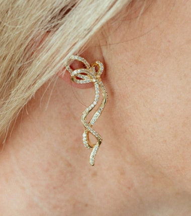Scarlet earrings from Stilen NZ - gold
