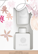 Vanilla Bean Candle & Reed Set - 80g Candle, 75mL Reed Diffuser