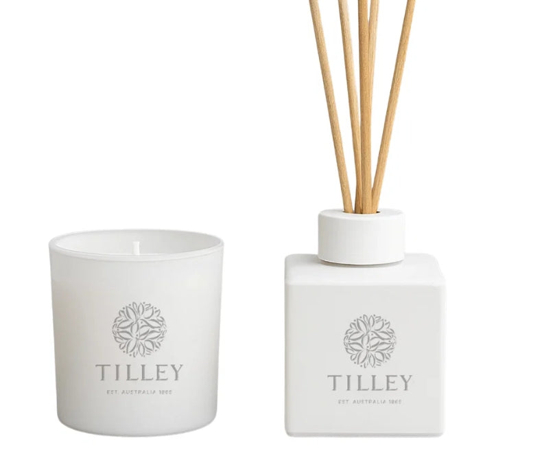Vanilla Bean Candle & Reed Set - 80g Candle, 75mL Reed Diffuser
