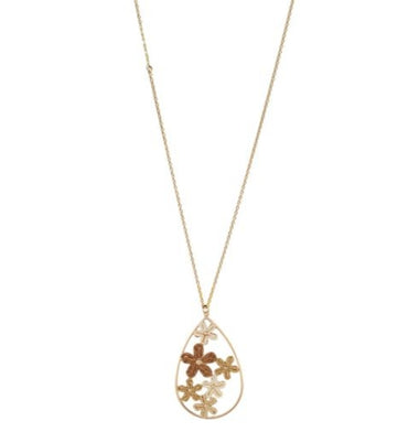 Dahlia Necklace Natural