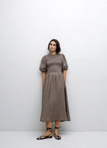Yerse Barcelona Gathered Dress