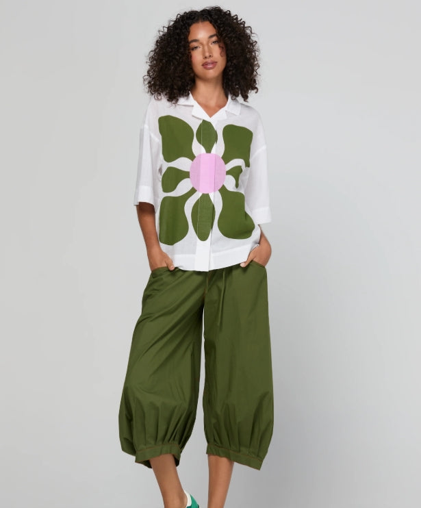 Guru Pant in Chive green - available to pre-order