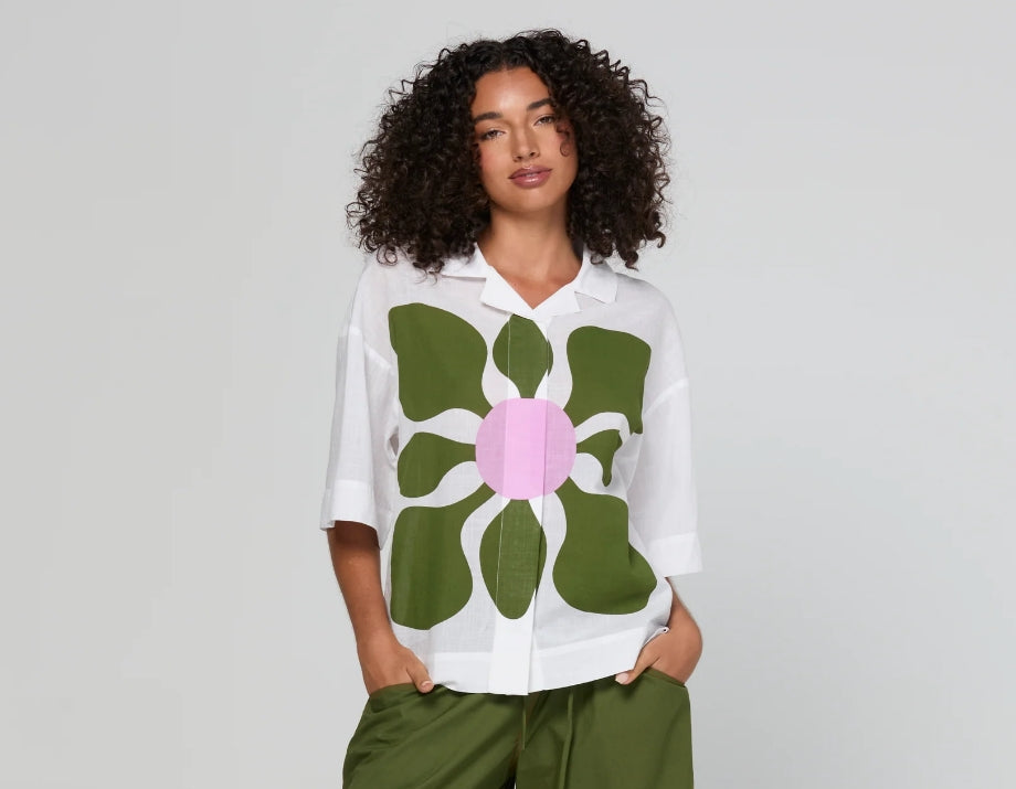 Dahlia Shirt available to preorder