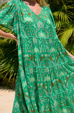 Haiti Maxi Dress - Palms