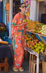 Cabana Pant - Brasil Coral