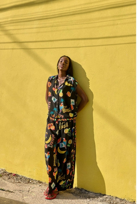 Cabana Pant - Brasil Black