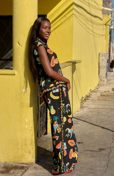 Cabana Pant - Brasil Black