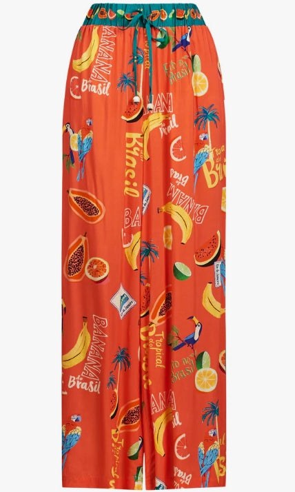 Cabana Pant - Brasil Coral