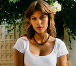 Wilma Necklace - Navy