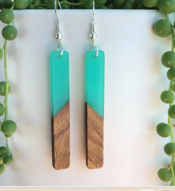 Fall for fancy - Long Wooden Drops