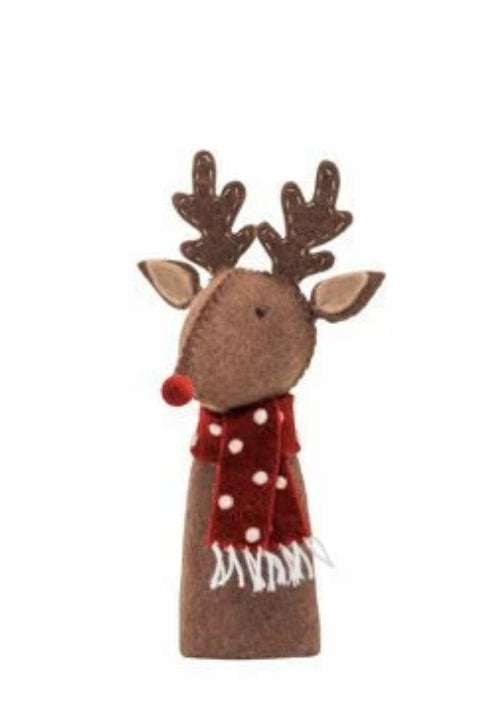 Pashom Standing Reindeer decoration / Tree Topper
