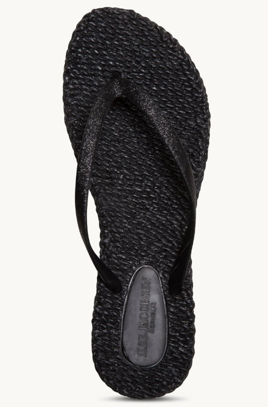Isle Jacobsen Flip-flops Glitter - Black