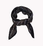 Marcy Pleated Neck Scarf from Stilen NZ – Black