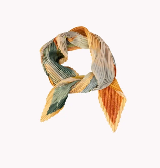 Jackie Pleated Neck Scarf from Stilen NZ – Green