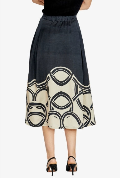 Maisie Printed Skirt in Trinity Print