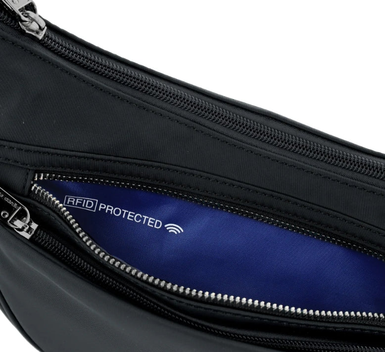 Pierre Cardin Nylon Anti Theft Bag PC3942 - Black