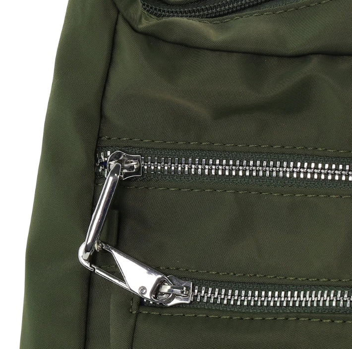 Pierre Cardin Anti theft travel bag - Olive Green PC2998
