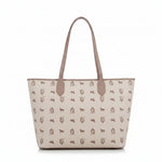 Pierre Cardin Vegan Leather Logo Tote PC3846 - Beige