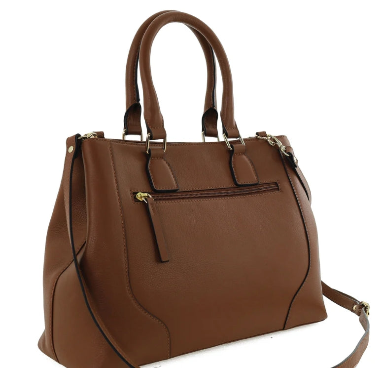 Pierre Cardin Leather Tote Bag PC4049 - Tan