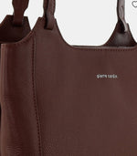 Pierre Cardin Leather Tote Bag PC4053 - Chocolate