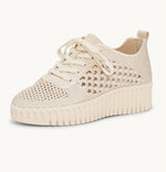 Tulip Embroidery Shoe - Kit Pearled Ivory