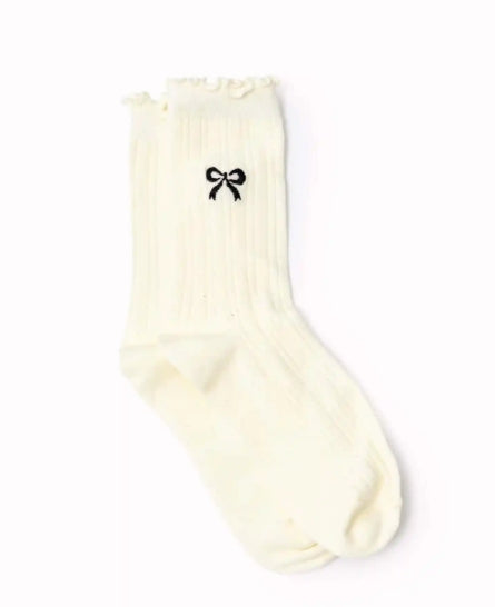 Bow Crew Socks from Stilen NZ
