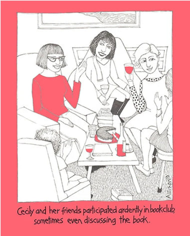 Book Club Cecily Card