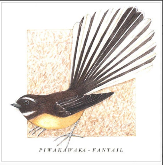 Birds of the Doubtful Valley - Fantail card
