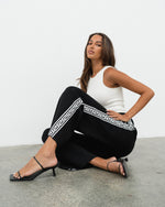 CONTRAST STRAIGHT LEG CO-ORD PANTS from White Closet
