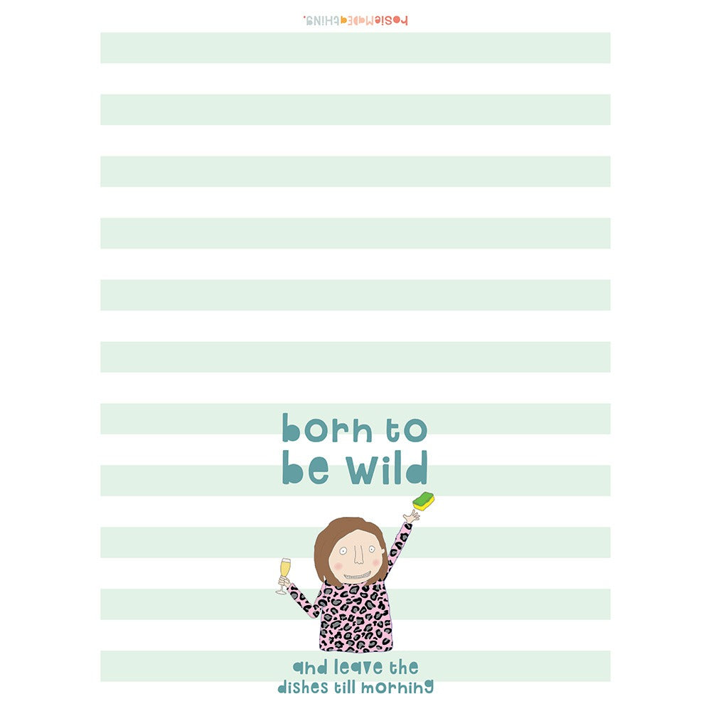 Rosie made a Thing Tea Towel - Born To Be Wild