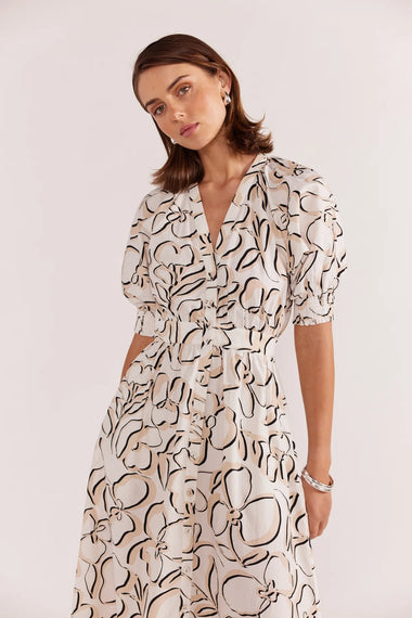 AMINA MIDI DRESS