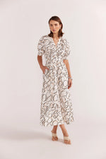 AMINA MIDI DRESS