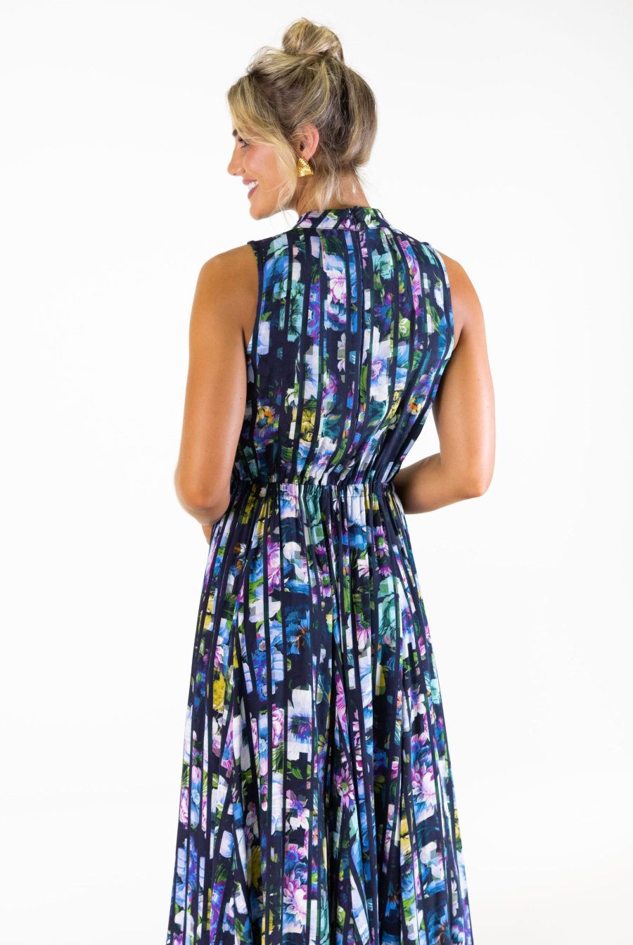 Bel Vestito Verona Panelled Midaxi Dress