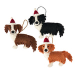 Pashom Border Collie hanging decoration