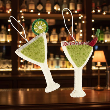 Pashom Hanging Margarita Christmas Decorations