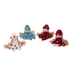 Pashom Xmas doll with spots hanging decoration - Red colour