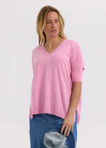 Zacket & Plover Silk blend Pointelle Shoulder Top