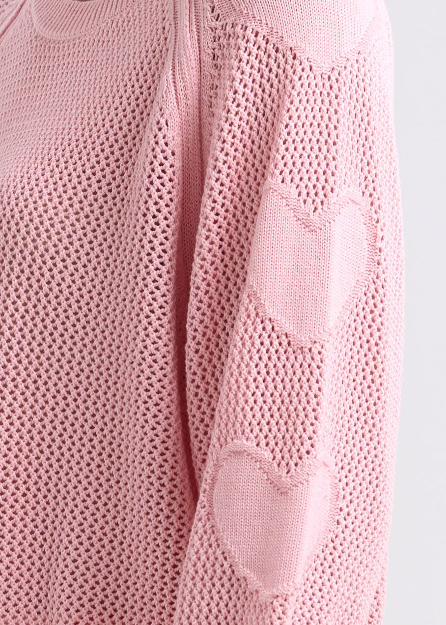 Zacket & Plover Hearts on my sleeve - White