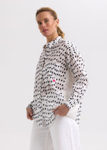 Zacket & Plover Cotton Voil White Love Shirt