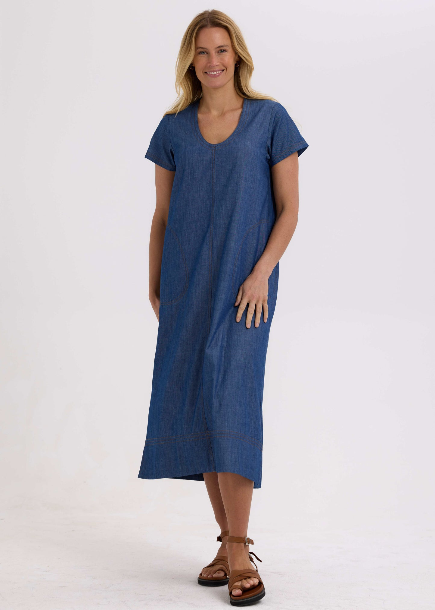 Zacket & Plover Industrial Denim Dress