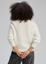 Z&P Alpaca Cardi - White