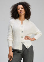 Z&P Alpaca Cardi - White