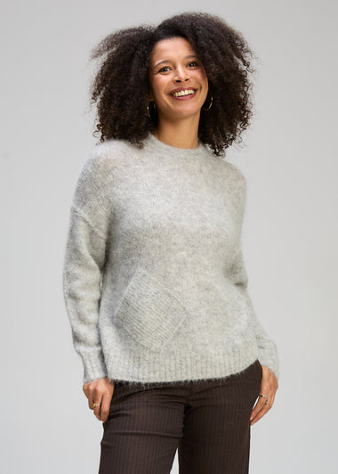 Z&P Alpaca Jumper - Marl Grey