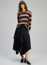 Z&P Stripe Clash Jumper - DS Denim colour