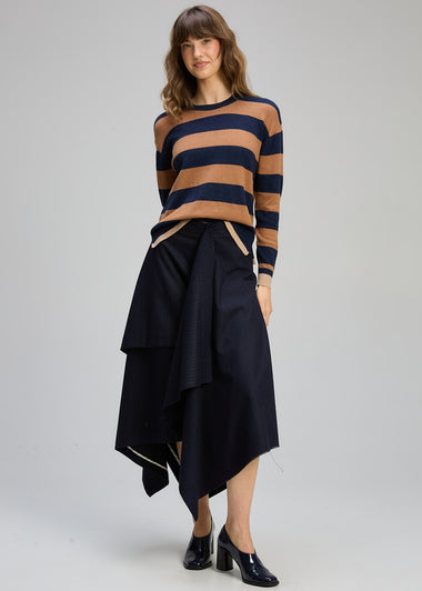Z&P Stripe Clash Jumper - DS Denim colour
